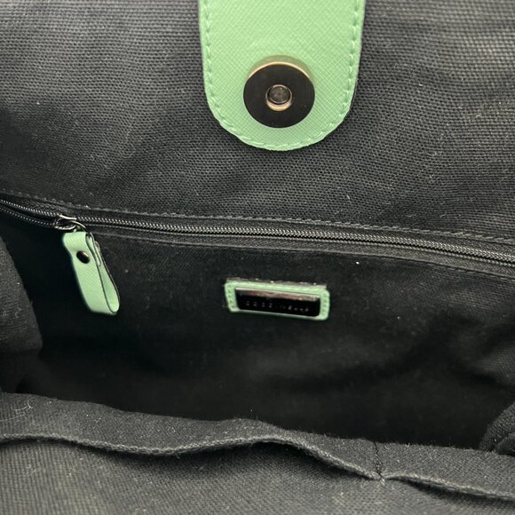 [RARE] Coccinelle Celeste Saffiano Leather Tote in Acquamarina - Picture 10 of 11